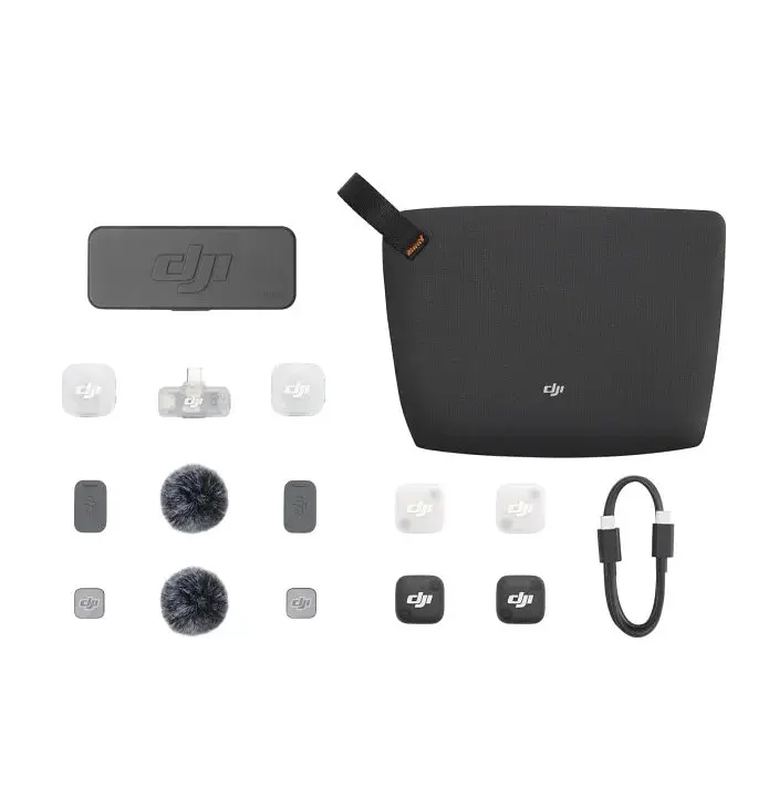 Мікрофонна радіосистема DJI Mic Mini 2 (2TX +1RX + Зарядний кейс) (CP.RN.00000532.01) - фото 2
