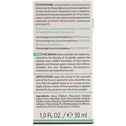 Дерматологічна сироватка Bielenda Dr Medica Acne від прищів 30 мл - фото 4