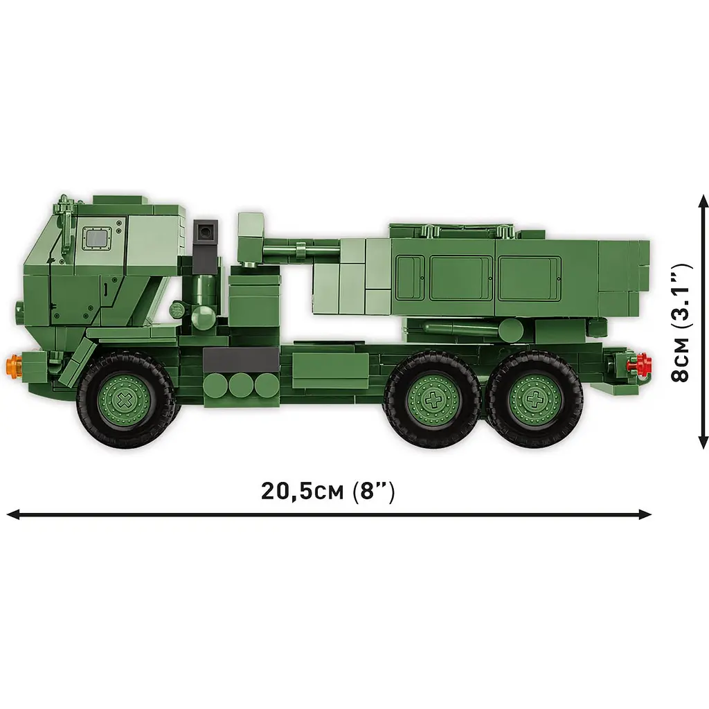 Конструктор Cobi РСЗО Himars M142 UA/PL/US 604 детали (COBI-2626) - фото 7
