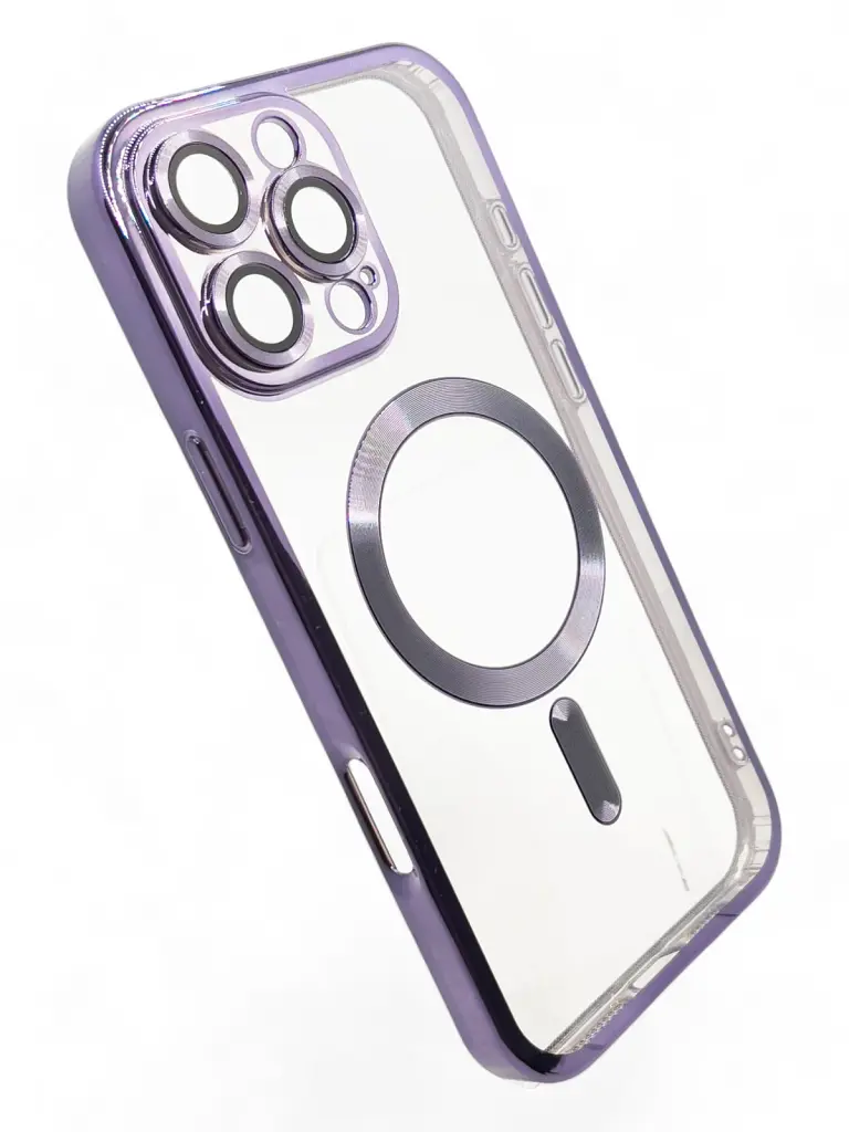Чохол до мобільного телефона BeCover TPU Chrome Case (MagSafe) для Apple iPhone 16 Pro Purple (712084) - фото 2