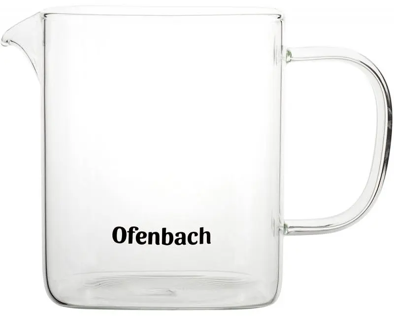 Чайник стеклянный заварочный со съемным ситечком (0612m) Ofenbach 1000 мл kuh0006765 - фото 5
