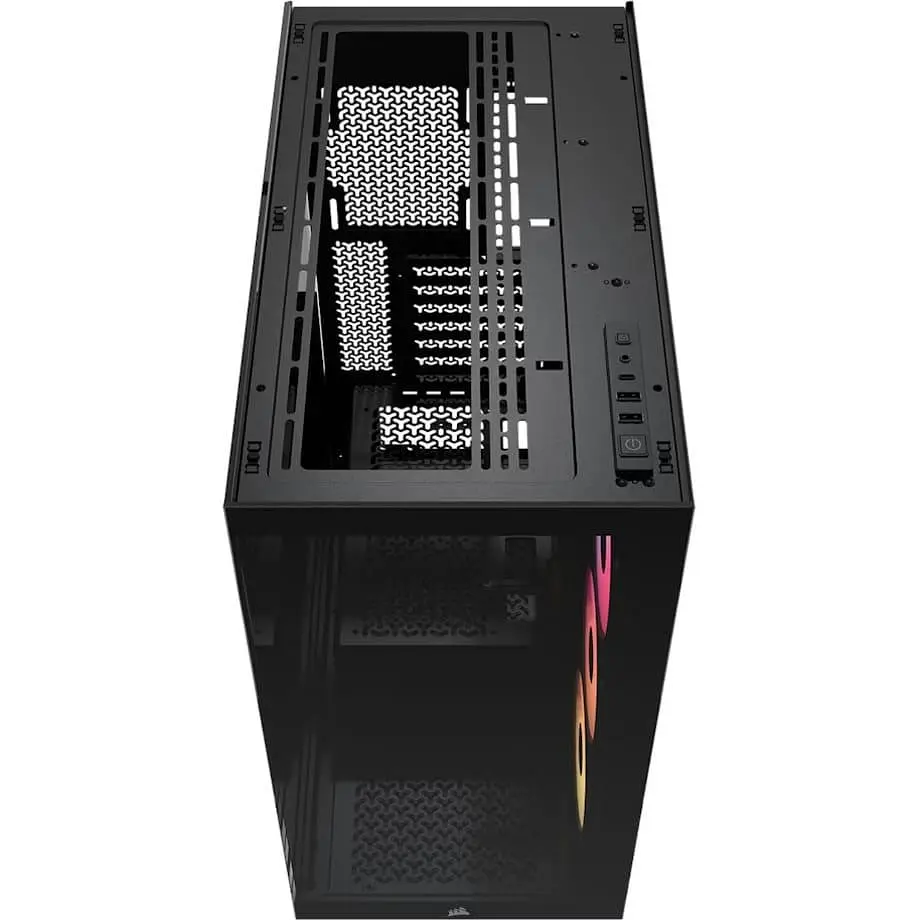 Корпус Corsair 3500X RS-R ARGB Tempered Glass без БП (CC-9011322-WW) Black - фото 3