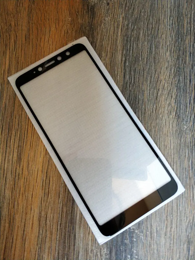 Захисне Скло Full Glue 9H Xiaomi Redmi S2 чорне - фото 2