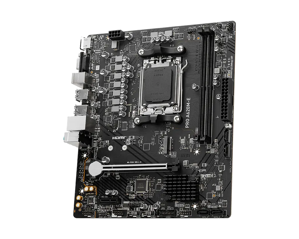 Материнська плата MSI A620M-E Pro Socket AM5 (PRO A620M-E) - фото 2