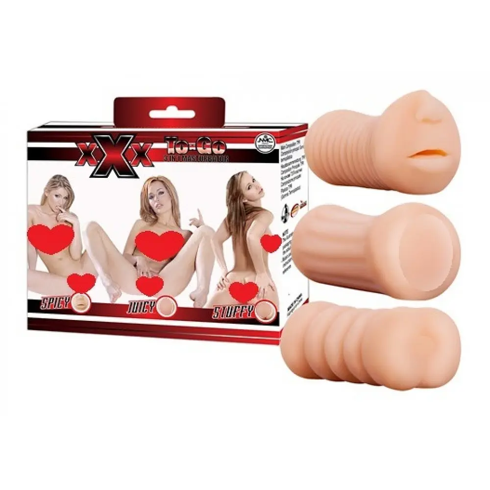 Набір мастурбаторів XXX To-Go Threesome Orion 42-05260530000 23703