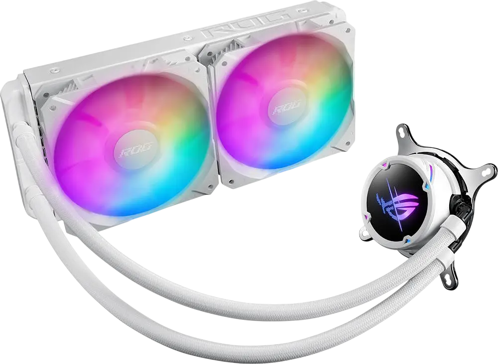 Водяне охолодження Asus ROG Strix LC II 240 ARGB White (90RC00E2-M0UAY4) - фото 2