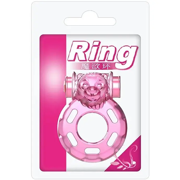 Эрекционное кольцо Lybaile с вибрацией Ring, BI-010084A, Розовый - фото 9