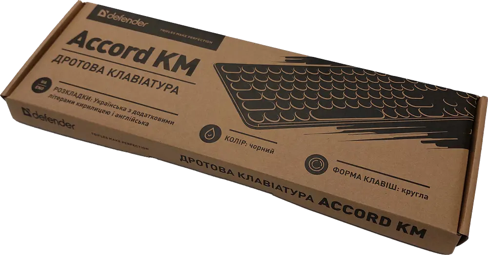 Клавіатура Defender Accord KM (450250) (7106517) - фото 4