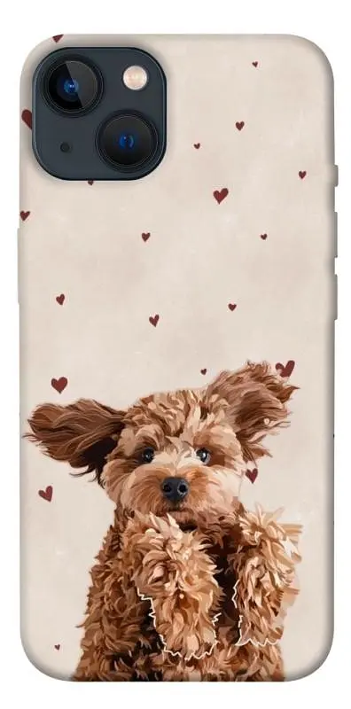 TPU чохол Demsky Сute doggy для Apple iPhone 13 (6.1")