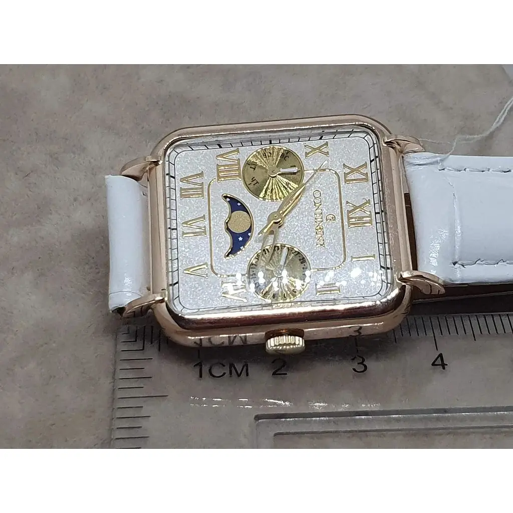 Золотий годинник Golden Time кварцовий. Ч200 Бел - фото 4