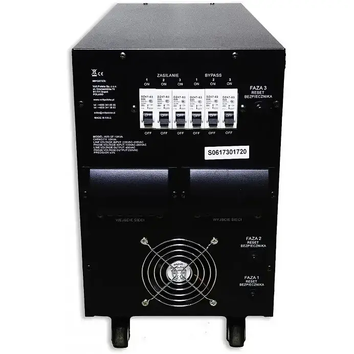 Стабілізатор напруги Volt Polska трифазний AVR 10000VA 3% 3F - фото 3