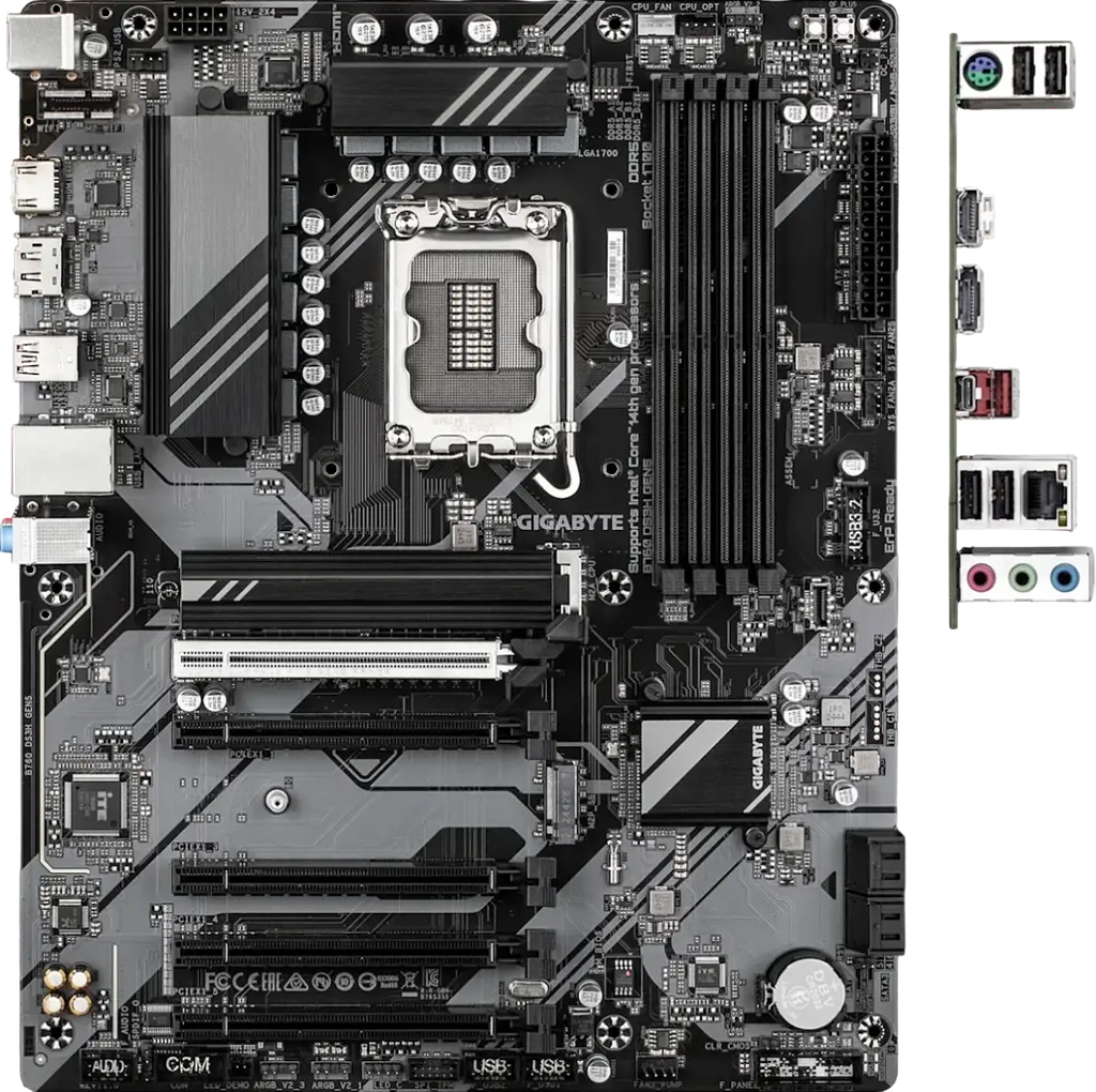 Материнська плата Gigabyte B760 DS3H Gen5 Socket 1700 - фото 2