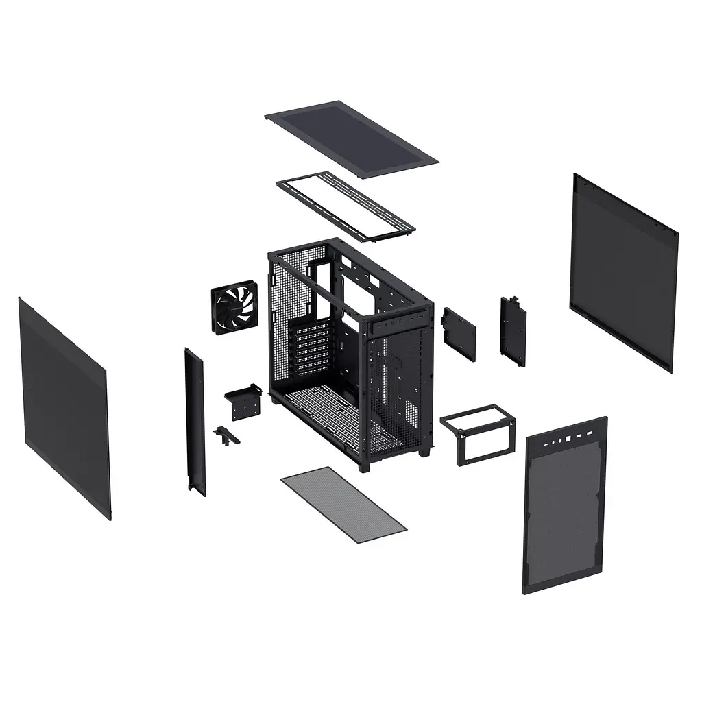 Корпус ASUS Prime AP303 Mesh Black (90DC00V0-B39000) - фото 3