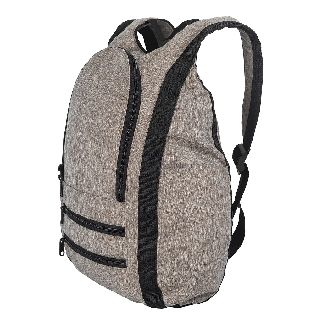 Рюкзак-антивор OOLOO Капля 45х27х14 см, кофейный 4240 - фото 2