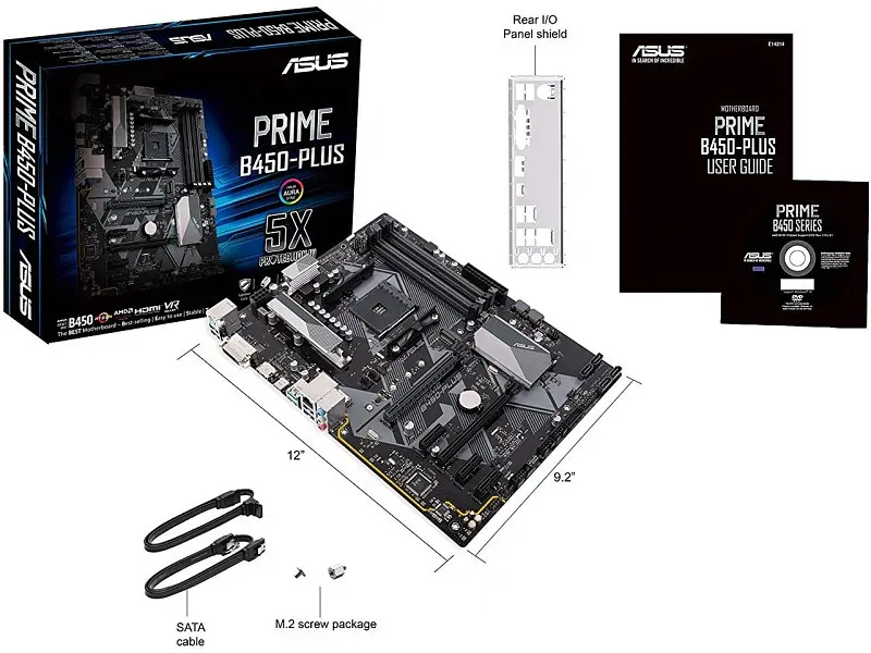 Материнская плата Asus PRIME B450-PLUS - фото 6