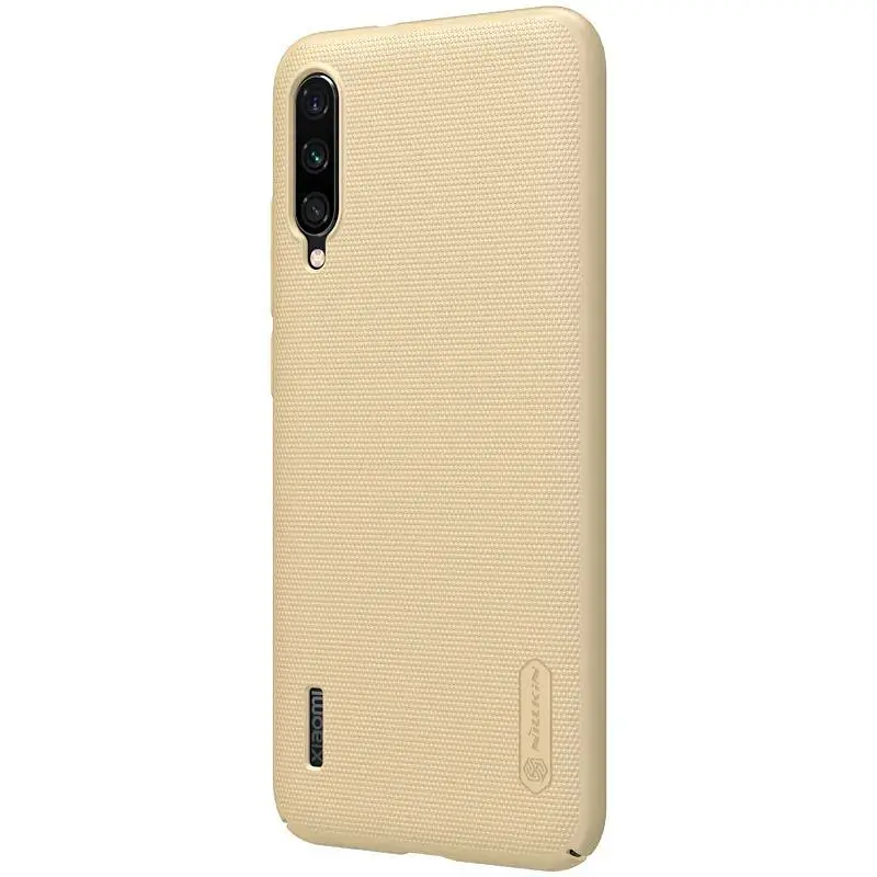 Чехол-накладка Nillkin Super Frosted Shield Case Xiaomi Mi A3/Mi CC9e Gold - фото 3