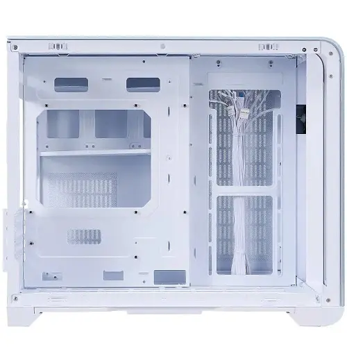 Корпус 1stPlayer RT6, White, без БЖ, Midi Tower, для Micro ATX / Mini ITX, 2xUSB 3.0 / 1xUSB 2.0, макс. CPU - 157 мм / VGA - 330 мм, бічна панель із загартованого скла, цифровий екран - фото 2
