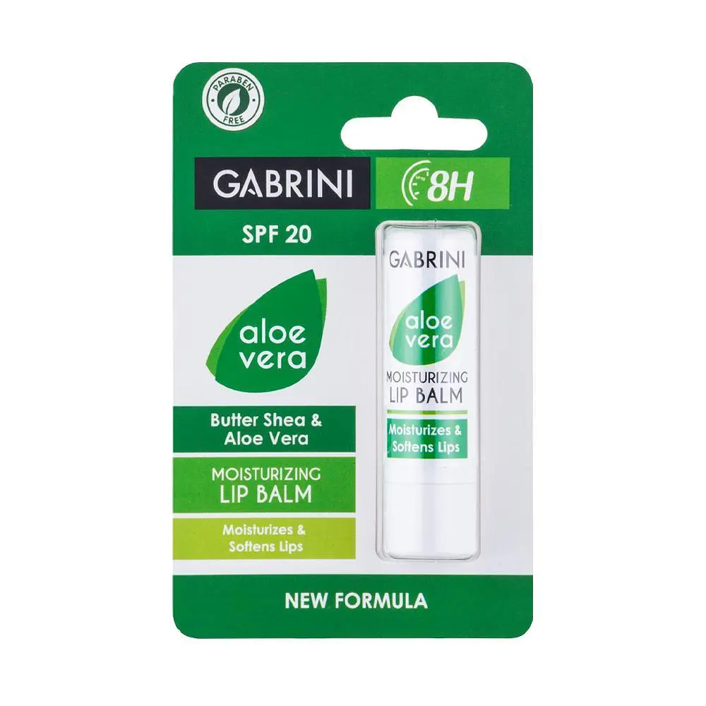 Універсальний бальзам для губ з SPF 20 GABRINI Алое, 5 г (Liv594111)