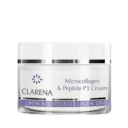 Крем ексклюзивний мікроколагеновий з мультипептидами Clarena Microcollagen & Peptide P3 Cream 50 мл - фото 2