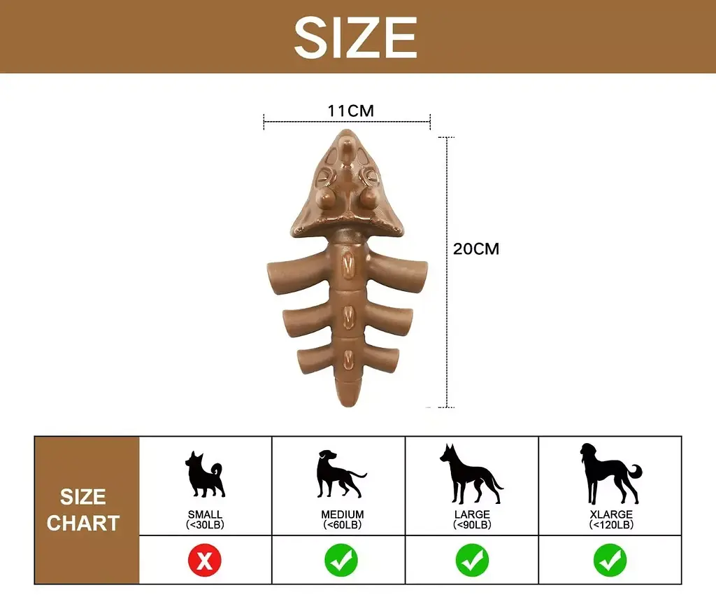 Іграшка для жування для собак Derby Triceratops Shaped Dog Chew Toy - фото 7
