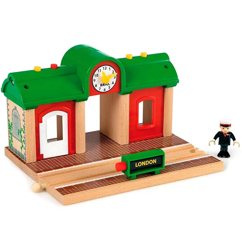 Станция для железной дороги Brio со звукозаписью (33578) - фото 2
