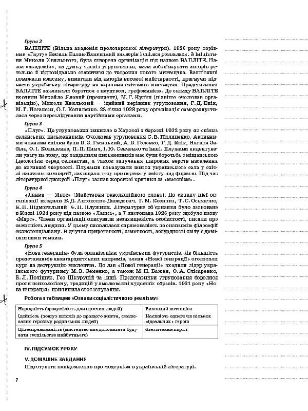 Українська література. 11 клас. І семестр - Олена Слюніна - фото 3