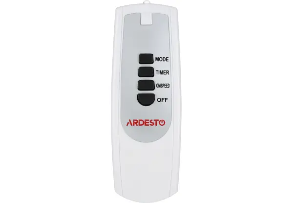 Напольный вентилятор Ardesto FN-R1608RW, White, 45W, 3 скорости, диаметр 40 см, таймер, пульт ДУ - фото 6