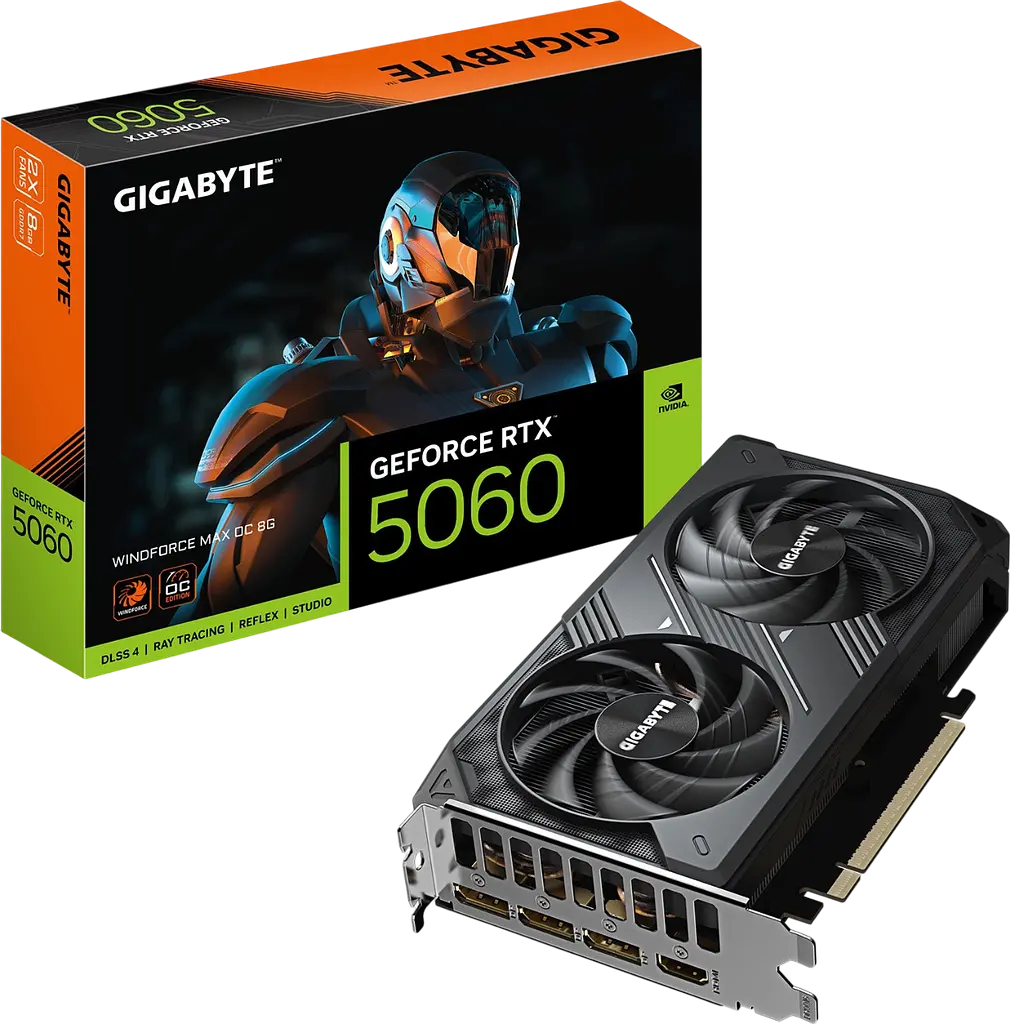 Відеокарта GeForce RTX 5060 8GB Gigabyte WindForce Max OC (GV-N5060WF2MAX OC-8GD) - фото 3