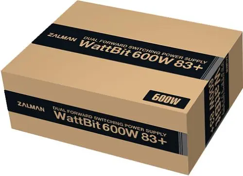Блок живлення 600 Вт, Zalman Wattbit II, Black, 12 см HDB, 3xMolex/4xSATA/2x6+2-pin/1x4+4-pin/1x20+4-pin, захист OVP/UVP/SCP/OPP (ZM600-XEII) - фото 3