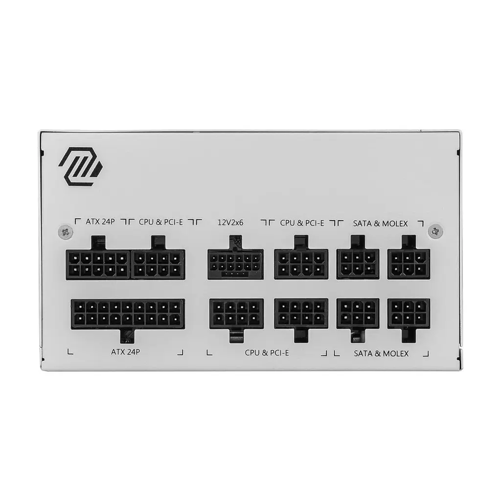 Блок живлення MSI 850W (MAG A850GL PCIE5 WHITE) - фото 7