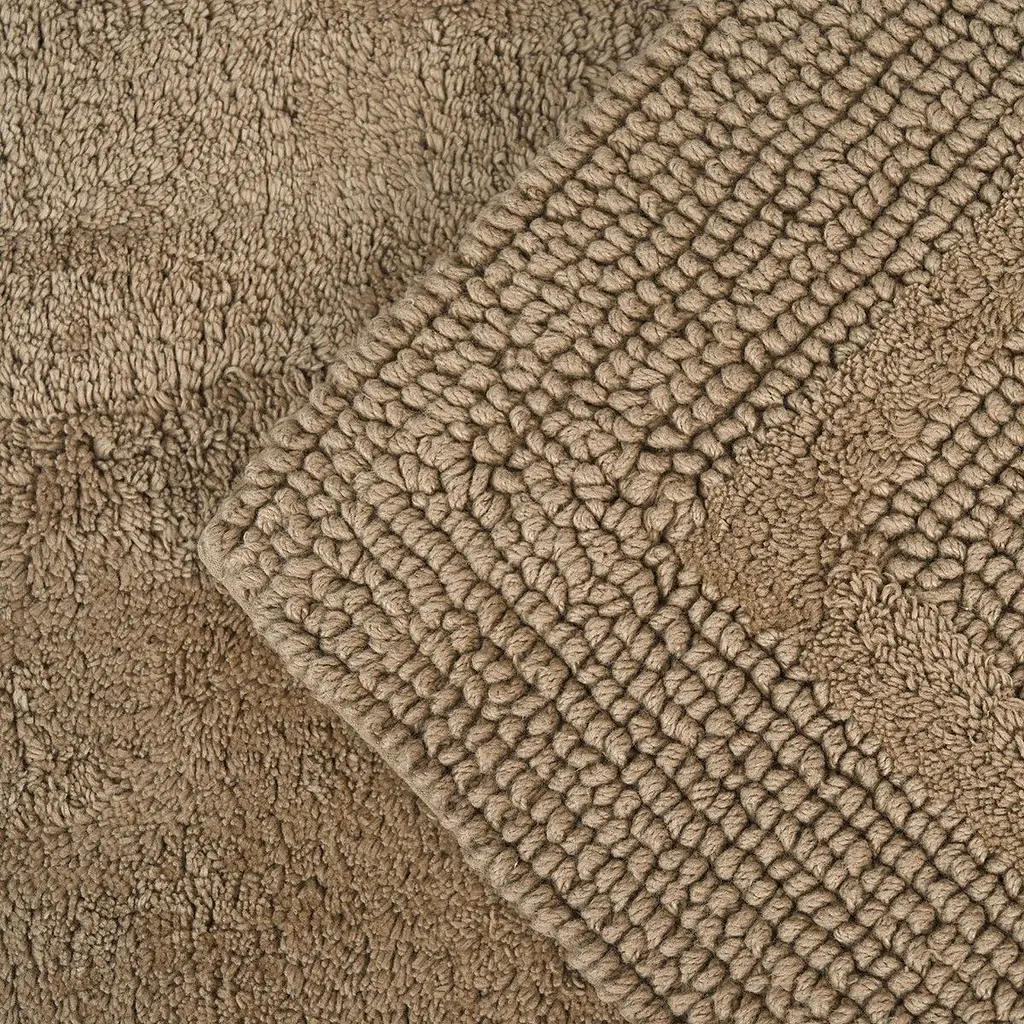 Коврик для ванной комнаты МВМ My Home Лиман 90х60 см холодный бежевый (BM-02 M COOL BEIGE) - фото 4