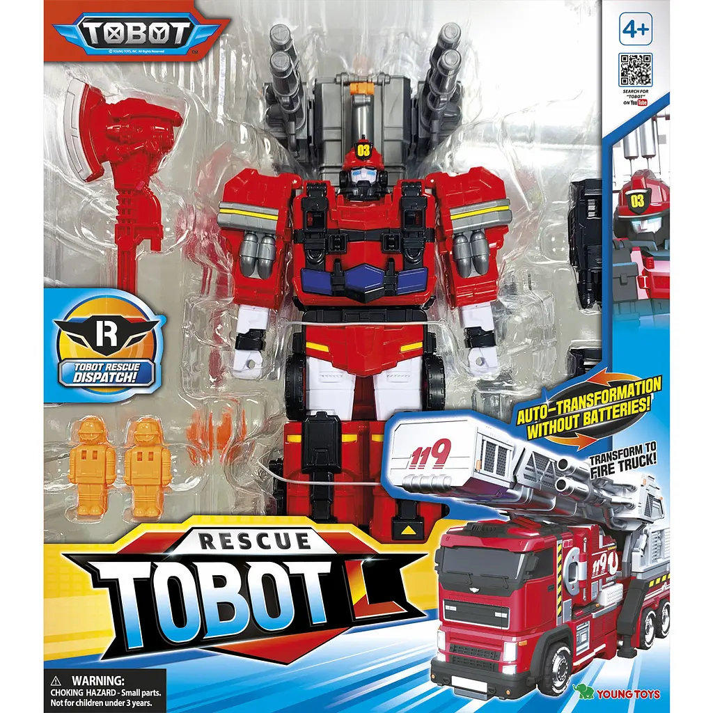 Іграшка-трансформер Tobot S5 Тобот L (301153) - фото 4