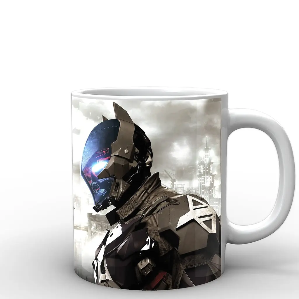 Кухоль GeekLand Бетмен Batman Batman Arkham Knight BM.02.008 330 мл білий - фото 3
