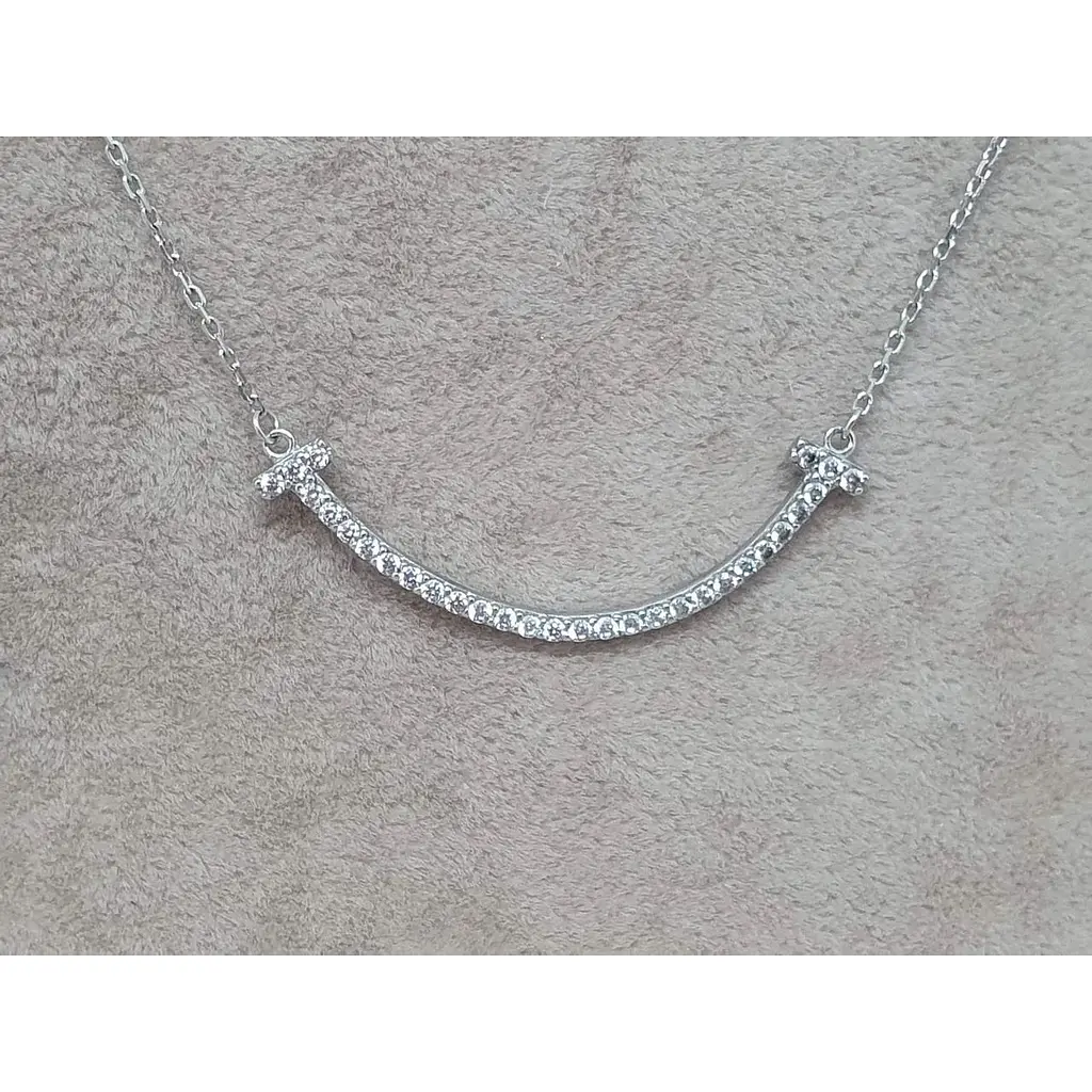 Срібне кольє Qvaliz з фіанітами. 908-01011 - фото 3