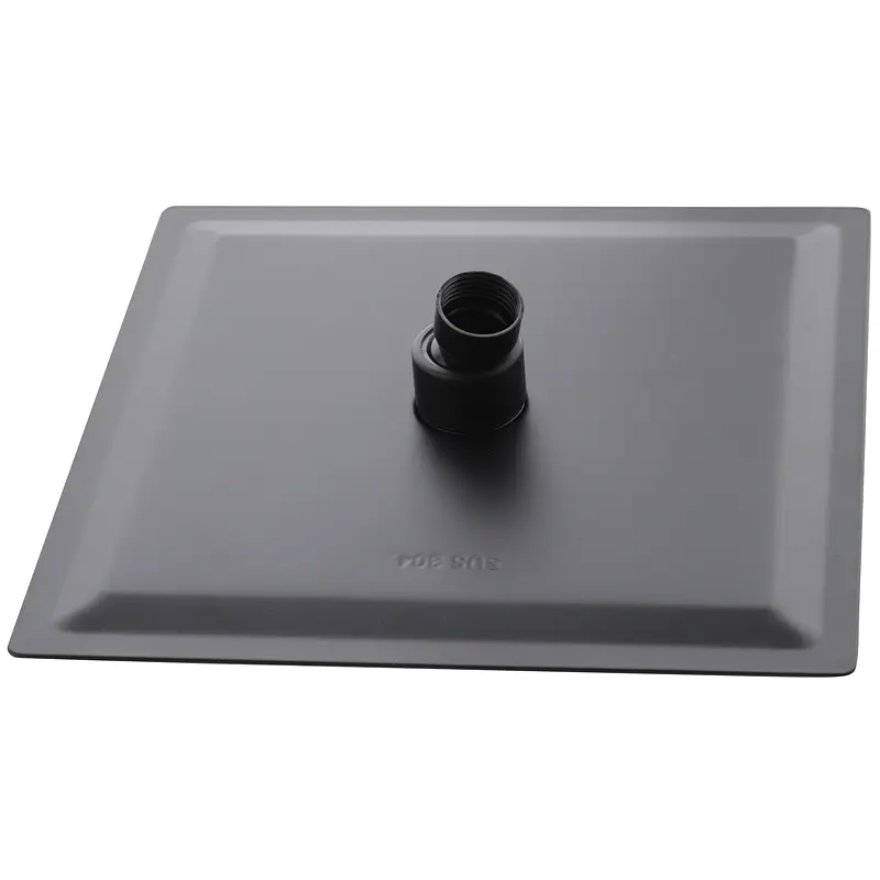 Верхній душ Mixxus SH-06 black MI4753, Чорний матовий - фото 3