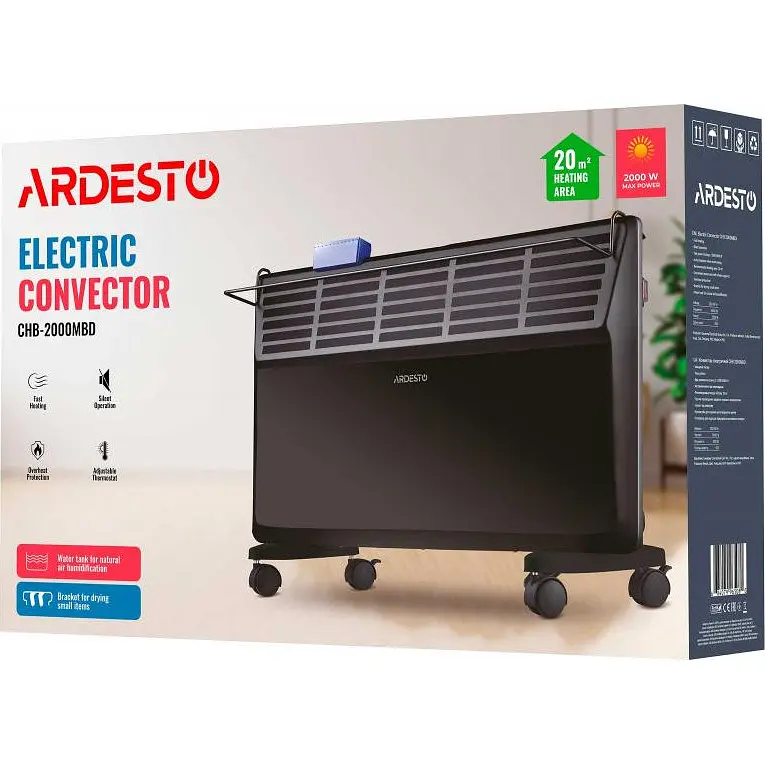 Обогреватель Ardesto CHB-2000MBD - фото 6
