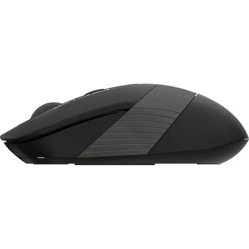 Миша бездротова A4Tech Fstyler FG10 (Grey), USB, колір чорний+сірий - фото 3