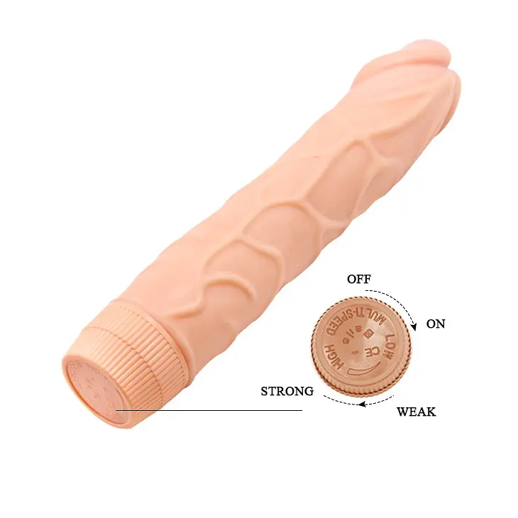 Вібратор Barbara Bob Vibrator 8,8" Flesh - фото 7