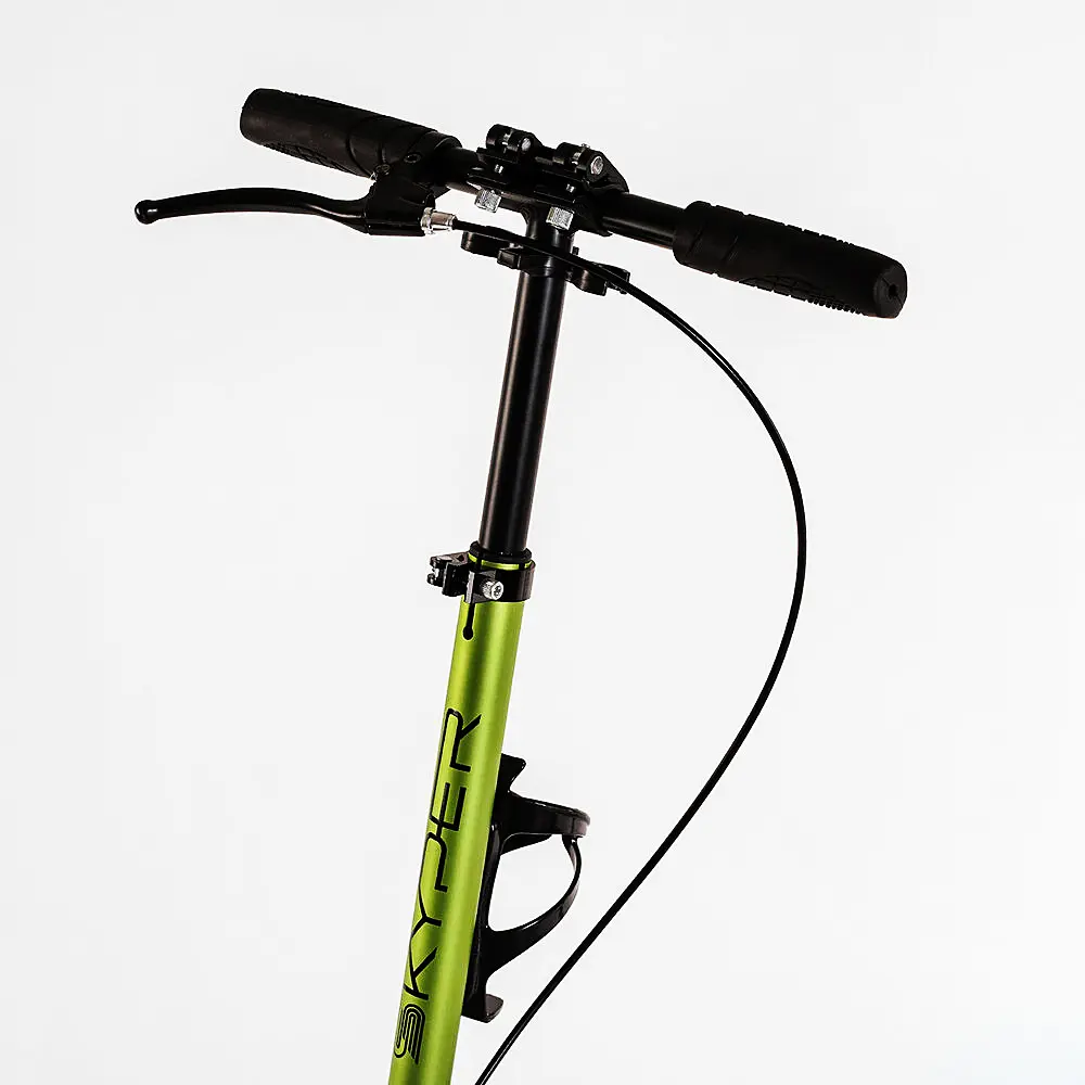 Самокат Skyper Urbanist 88-102х54х12.5 см Зелений 000283524 - фото 5