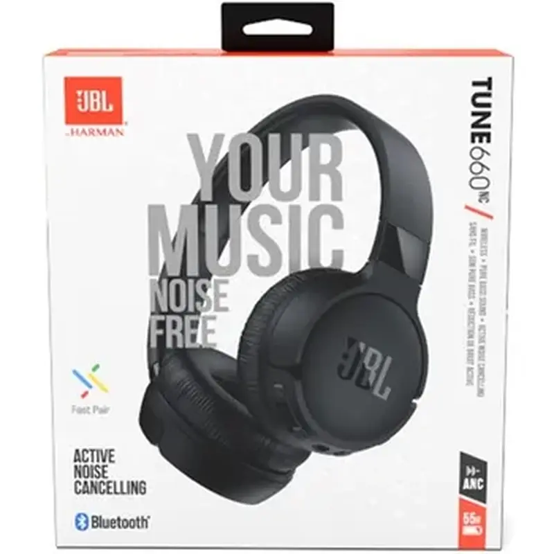 Накладная гарнитура JBL T660 NC Black (JBLT660NCBLK) - фото 5