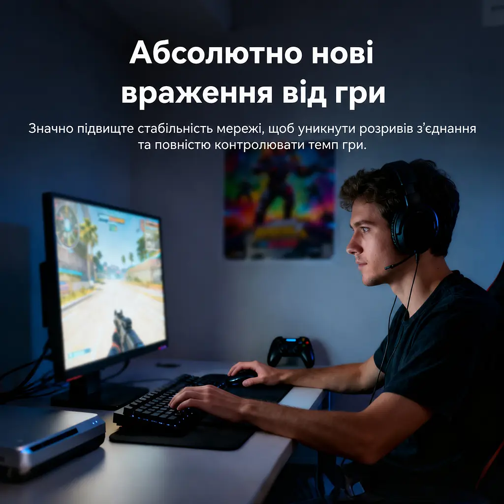 Плоский мережевий патч-корд Ethernet Vention довжина 2 м LAN-кабель роз’єми RJ45 8P8C на обох кінцях Cat 7 10 Гбіт/с для з’єднання на 10 Гбіт/с обидва підключені порти мають підтримувати цю швидкість екранування алюмінієвою фольгою чорний (ICGBH) - фото 13