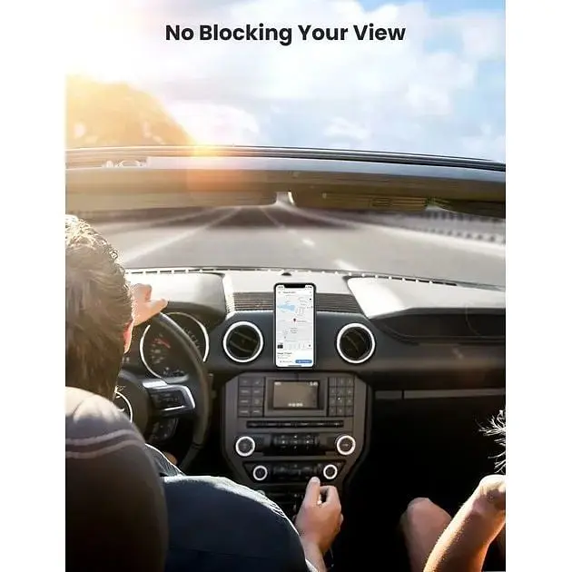 Автотримач UGREEN LP292 Magnetic Phone Holder for Car чорний - фото 5