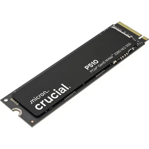 Твердотільний накопичувач SSD 2Tb, Crucial P510, PCI-E 5.0 x4, M.2 2280, 3D TLC, 10000/87000 МБ/с (CT2000P510SSD8) - фото 2
