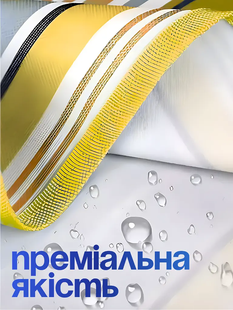 Водостійкий універсальний килимок для пляжу і пікніка, зі збільшеною підстилкою 200x200 см, Жовтий у клітинку (1659146542) - фото 8