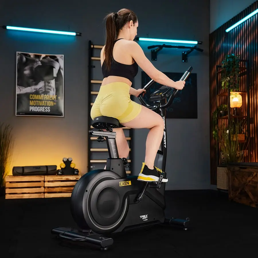 Велотренажер Trex Sport TX-950EB Exen електромагнітний чорний - фото 12