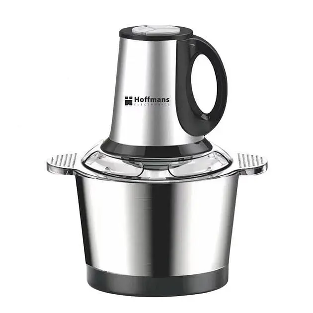 Електричний подрібнювач 1800Вт Hoffmans Electronics HM-8829 • Універсальний чоппер із металевою чашею 3,5 л - фото 2
