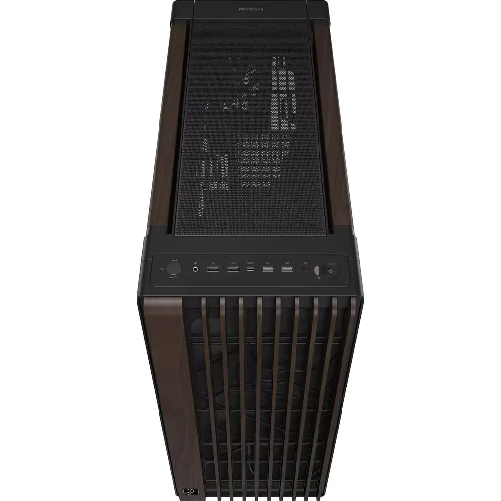 Корпус Asus ProArt PA602 Wood Edition Metal Panel Modern чорний (90DC00J0-B09040) [173309] - фото 4