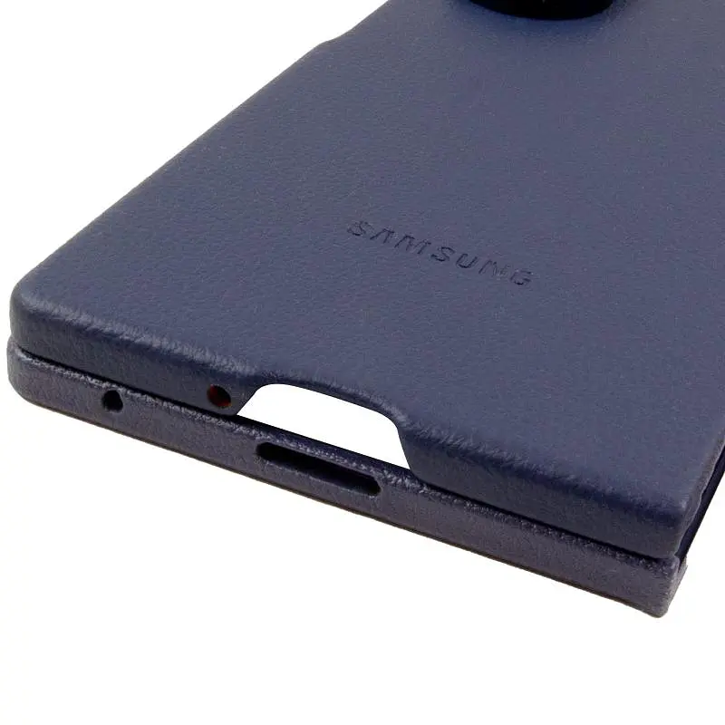 Чехол кожаный Epik Leather Case AAA для Samsung Galaxy Z Fold7 Navy - фото 5