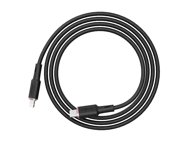 Кабель Acefast C2-01 USB Type-C to Lightning 20W 1.2m Black (6974316280644) - фото 2
