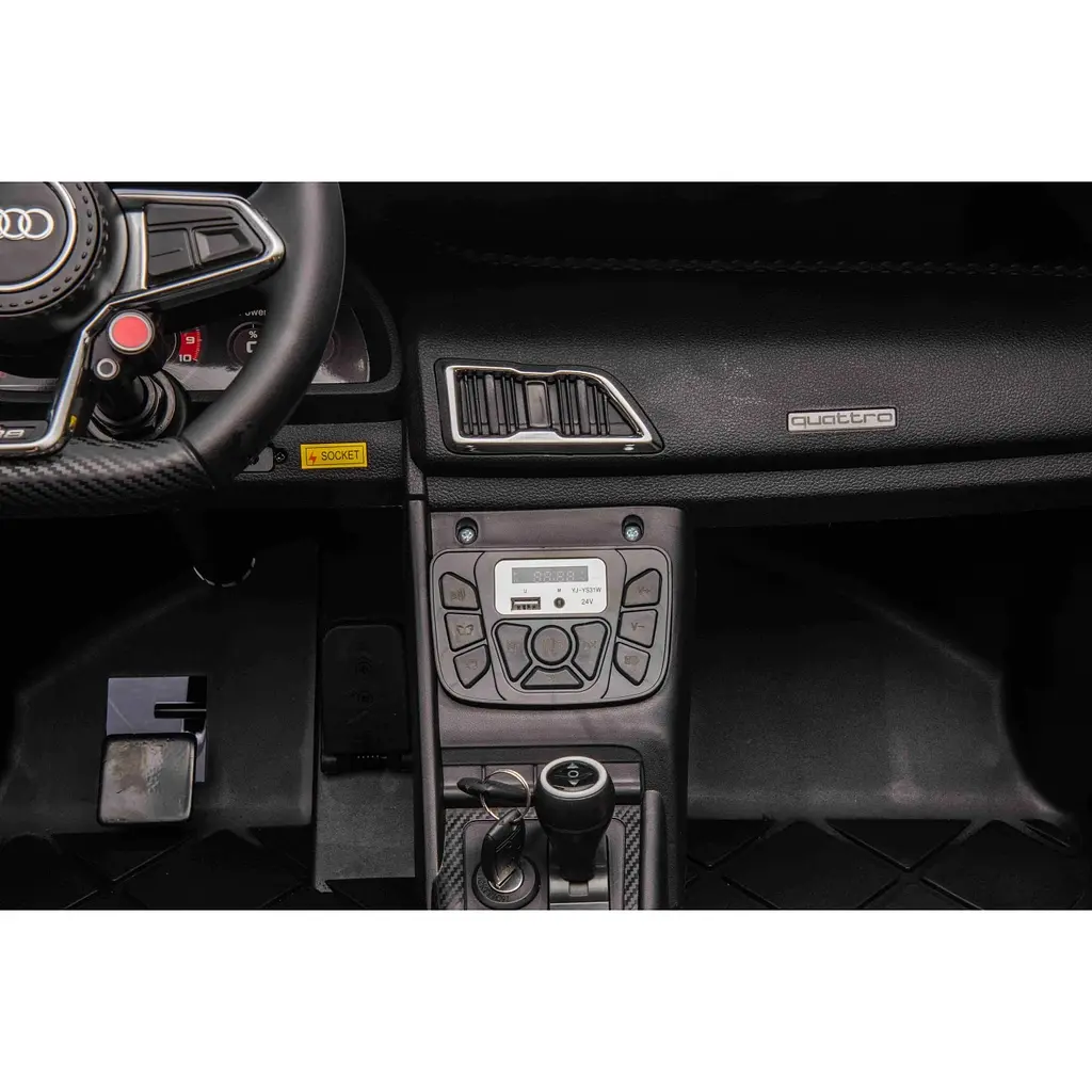 Дитячий електромобіль Ramiz Audi Spyder R8 Lift Strong 24, Yellow (PA.A3000.STRONG.ZOL) - фото 7